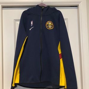 Boys’ Denver Nuggets Nike Dri-Fit Full Zip Hoodie